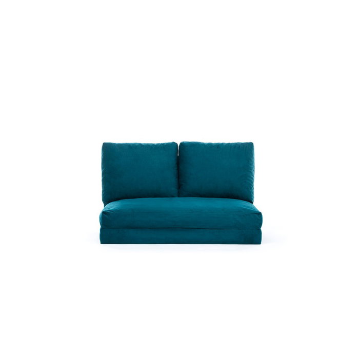 Atelier Del Sofa Sofá-Cama de 2 Plazas Verde Petróleo
